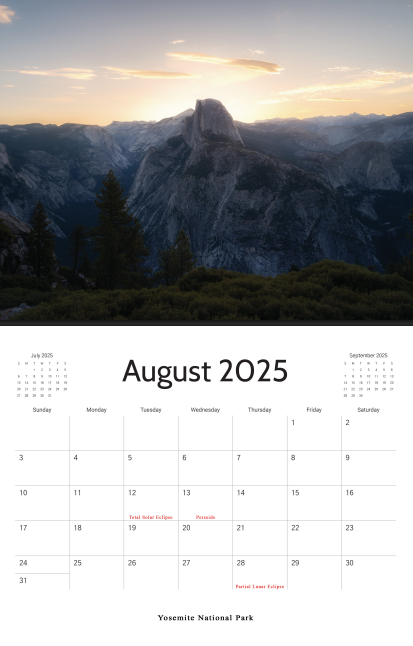 Erik Stinnett 2026 Photography Calendar